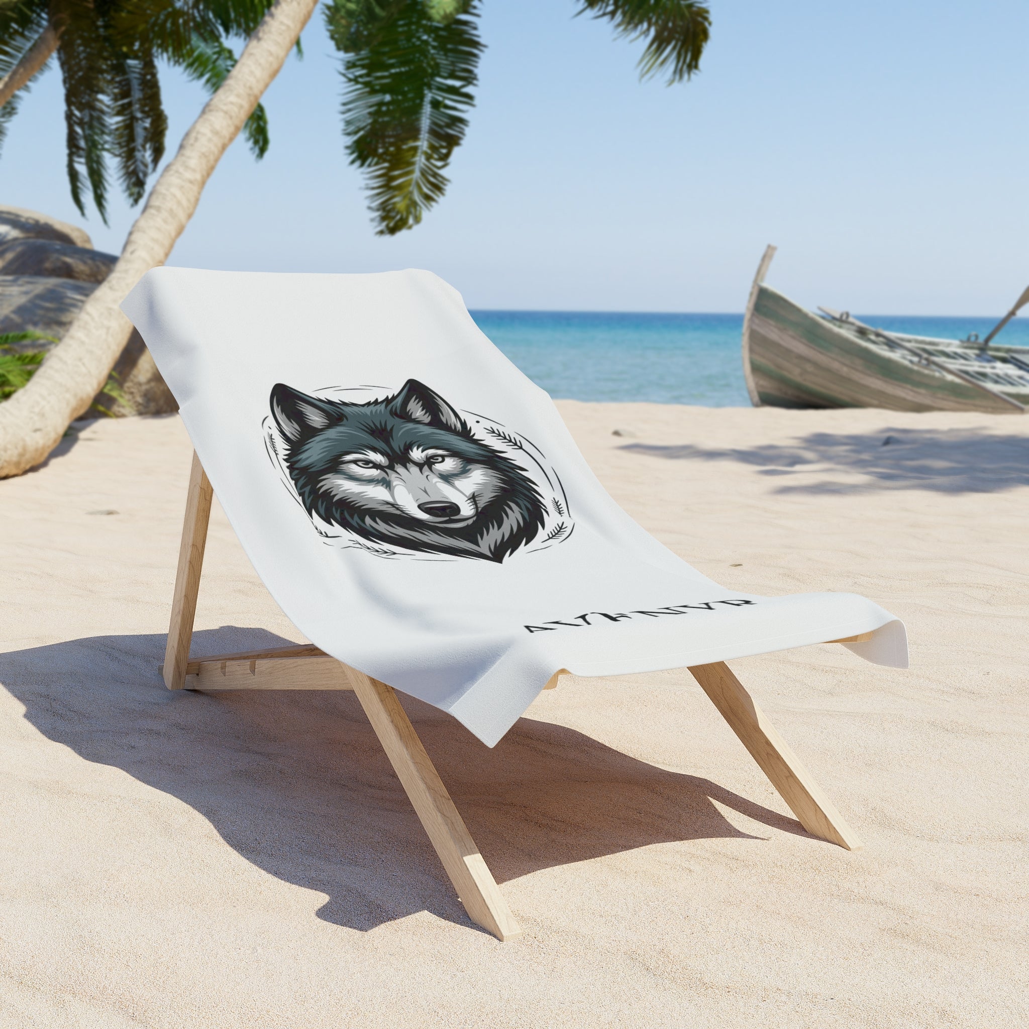 Wolf Beach Towel - Avenyr